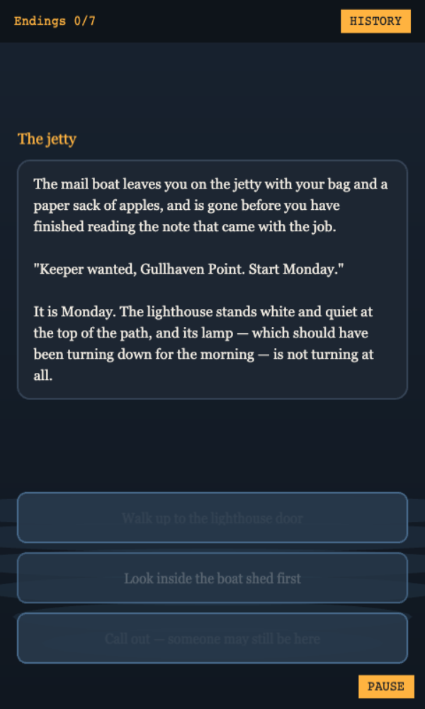 Story adventure