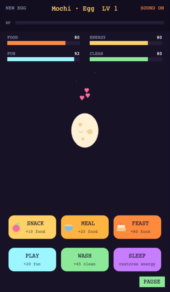 Virtual pet